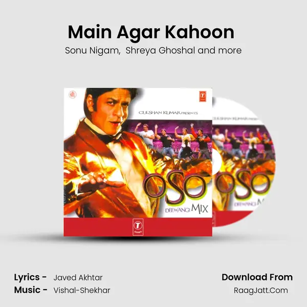 Main Agar Kahoon (Remix) MP3 Song by Sonu Nigam Cover