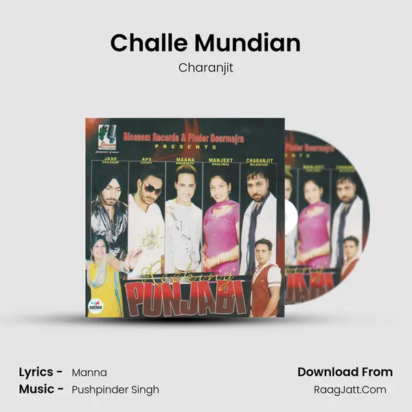 Challe Mundian MP3 Song by Charanjit Cover