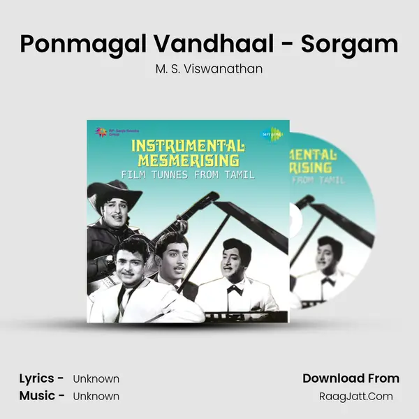 Ponmagal Vandhaal - Sorgam MP3 Song by M. S. Viswanathan Cover