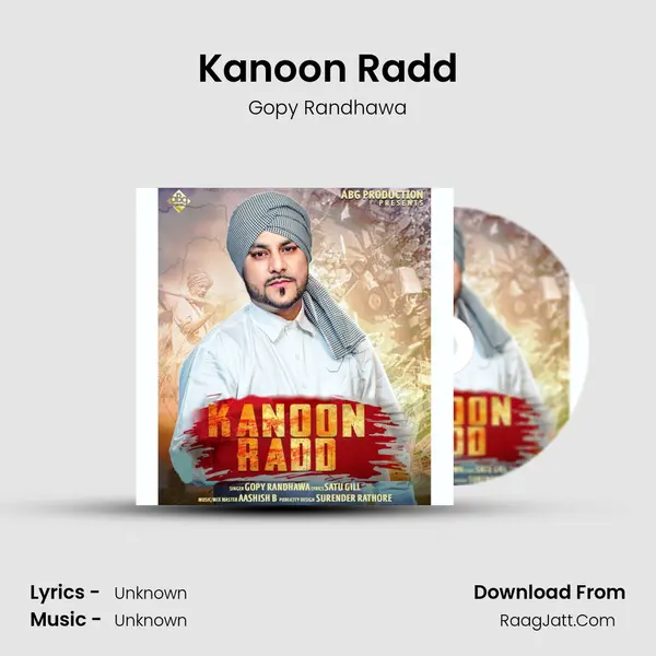 Kanoon Radd MP3 Song by Gopy Randhawa Cover