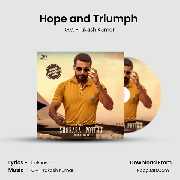 Hope and Triumph (Background Score) MP3 Song by G.V. Prakash Kumar Cover