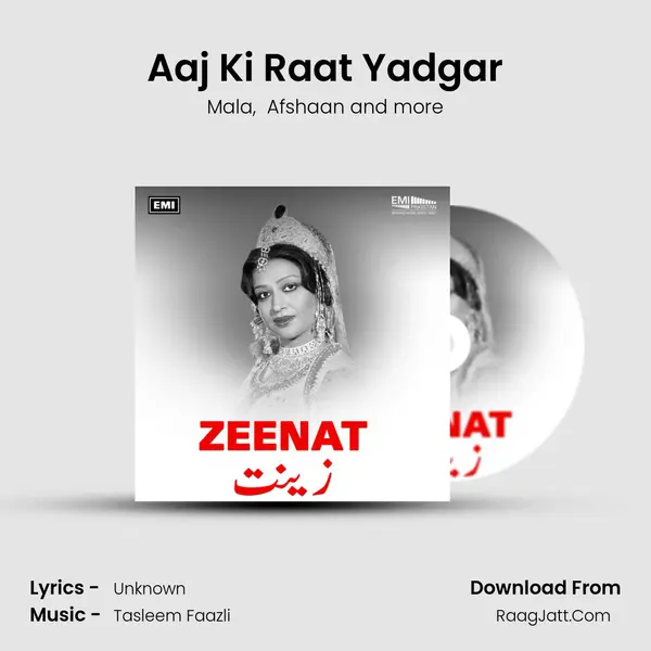 Aaj Ki Raat Yadgar MP3 Song by Mala Cover