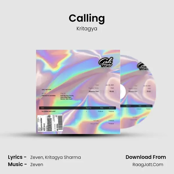 Calling MP3 Song by Kritagya Cover