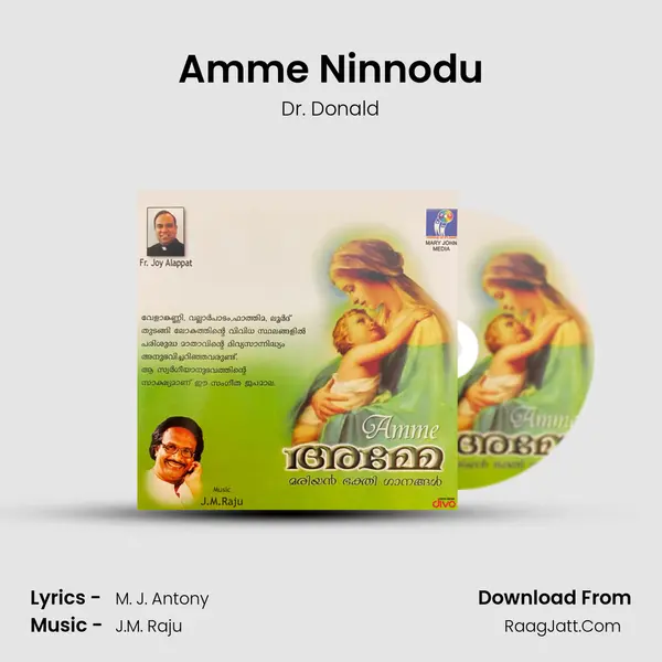 Amme Ninnodu MP3 Song by Dr. Donald Cover