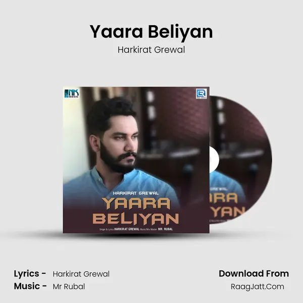 Yaara Beliyan MP3 Song by Harkirat Grewal Cover