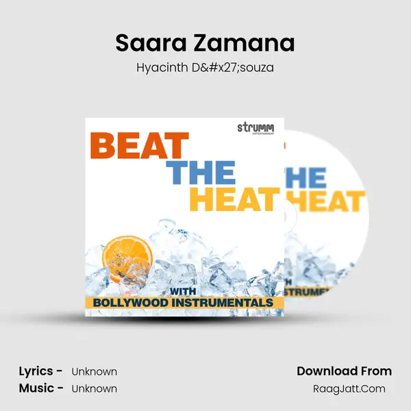 Saara Zamana MP3 Song by Hyacinth D'souza Cover