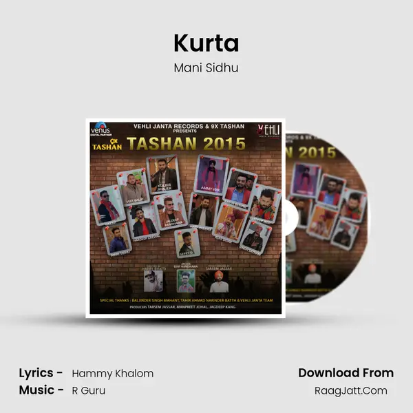Kurta MP3 Song by Mani Sidhu Cover