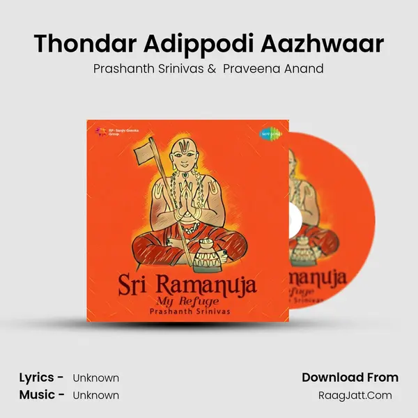 Thondar Adippodi Aazhwaar MP3 Song by Prashanth Srinivas Cover