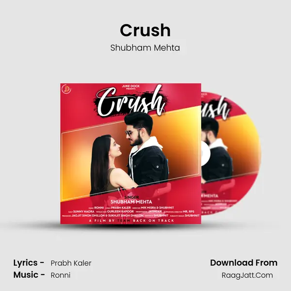 Crush MP3 Song by Shubham Mehta Cover