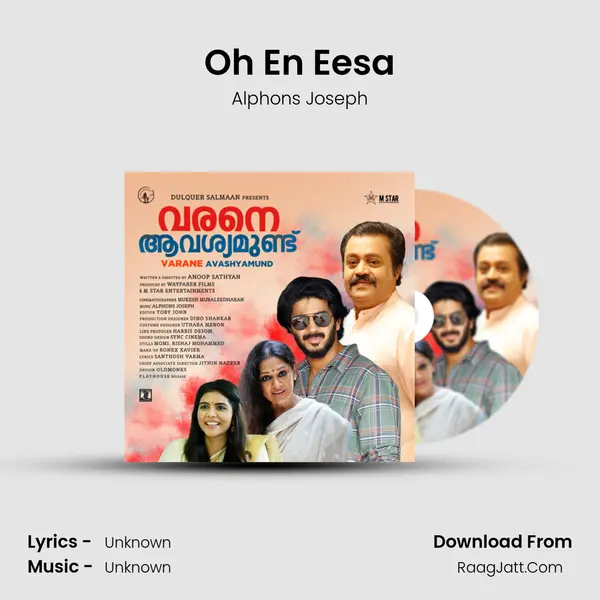 Oh En Eesa MP3 Song by Alphons Joseph Cover