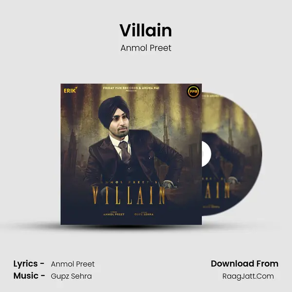 Villain MP3 Song by Anmol Preet Cover