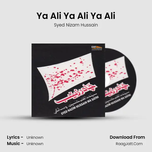 Ya Ali Ya Ali Ya Ali MP3 Song by Syed Nizam Hussain Cover