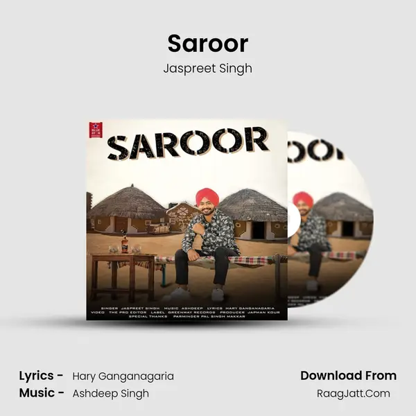 Saroor MP3 Song by Jaspreet Singh Cover