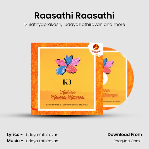 Raasathi Raasathi MP3 Song by D. Sathyaprakash Cover