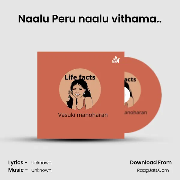 Naalu Peru naalu vithama.. MP3 Song by  Cover