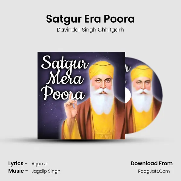Satgur Era Poora Cover