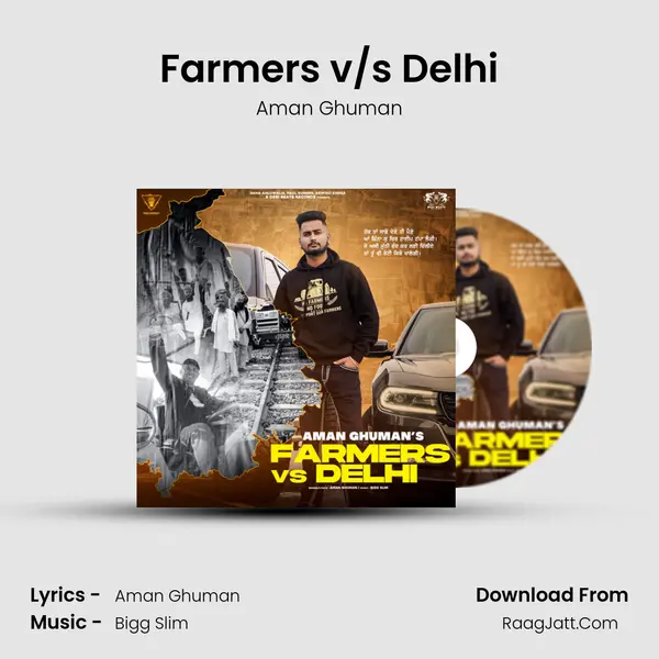 Farmers v/s Delhi MP3 Song by Aman Ghuman Cover