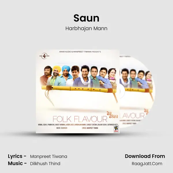 Saun MP3 Song by Harbhajan Mann Cover
