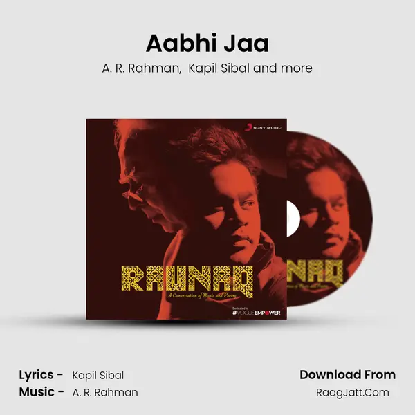 Aabhi Jaa mp3 song