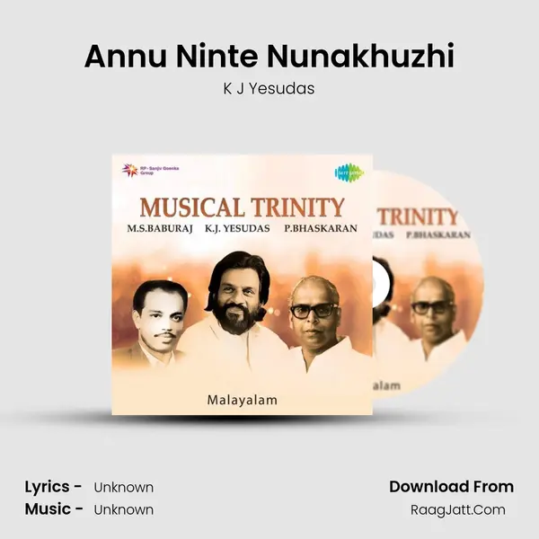 Annu Ninte Nunakhuzhi MP3 Song by K J Yesudas Cover
