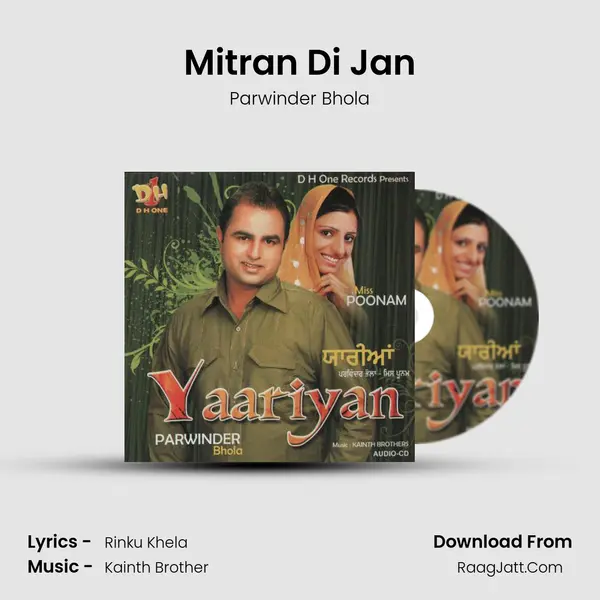 Mitran Di Jan MP3 Song by Parwinder Bhola Cover