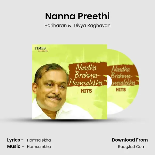 Nanna Preethi MP3 Song by Hariharan Cover