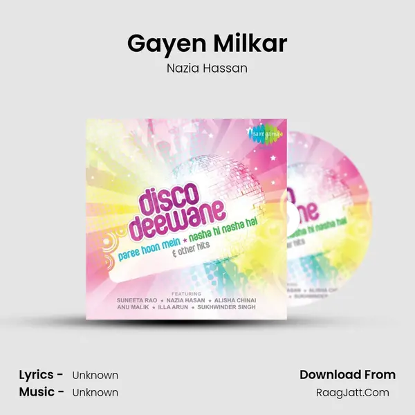 Gayen Milkar MP3 Song by Nazia Hassan Cover