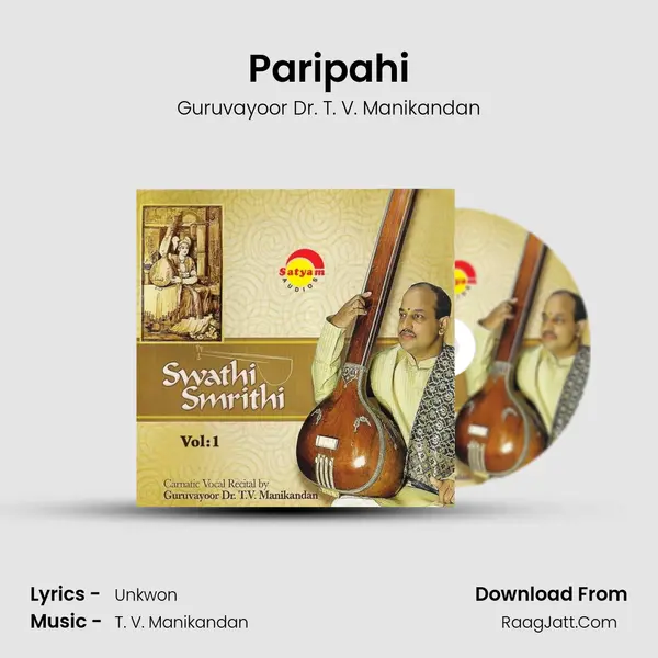 Paripahi MP3 Song by Guruvayoor Dr. T. V. Manikandan Cover
