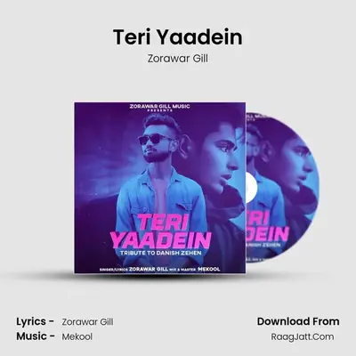 Teri Yaadein MP3 Song by Zorawar Gill Cover