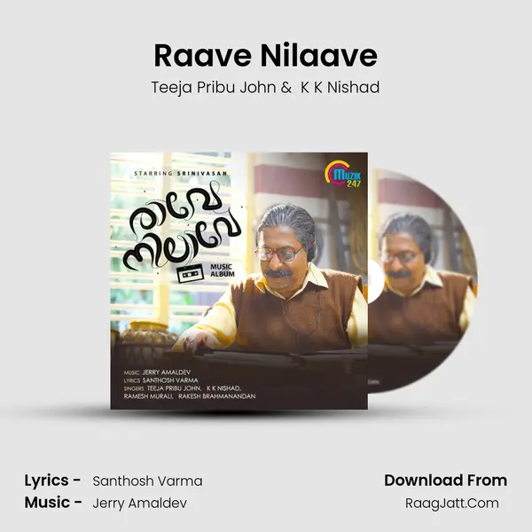Raave Nilaave MP3 Song by Teeja Pribu John Cover