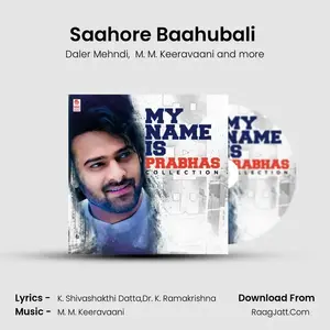 Saahore Baahubali (From "Baahubali 2 - The Conclusion") Cover