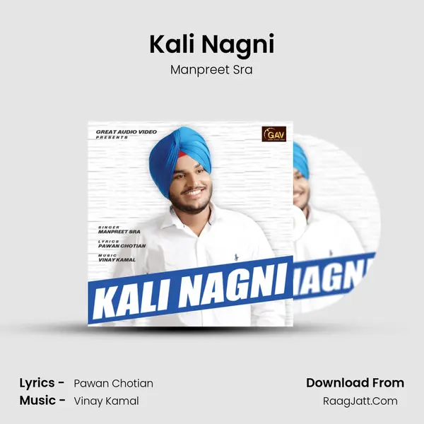Kali Nagni MP3 Song by Manpreet Sra Cover
