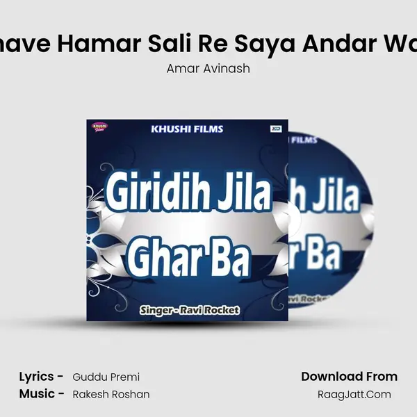 Dekhave Hamar Sali Re Saya Andar Wali Re MP3 Song by Amar Avinash Cover