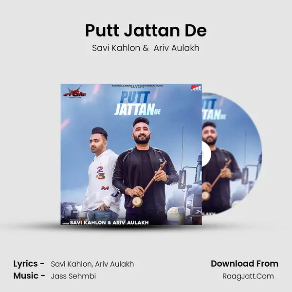 Putt Jattan De MP3 Song by Savi Kahlon Cover
