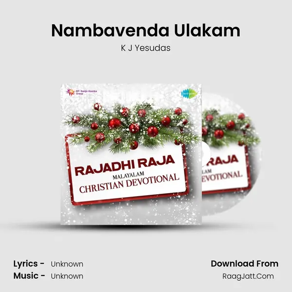 Nambavenda Ulakam MP3 Song by K J Yesudas Cover