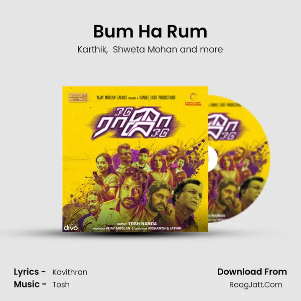 Bum Ha Rum MP3 Song by Karthik Cover