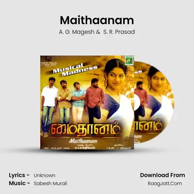 Maithaanam MP3 Song by A. G. Magesh Cover