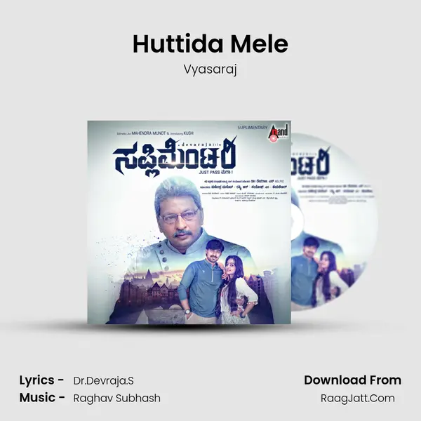 Huttida Mele MP3 Song by Vyasaraj Cover