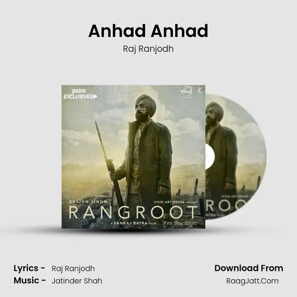Anhad Anhad MP3 Song by Raj Ranjodh Cover