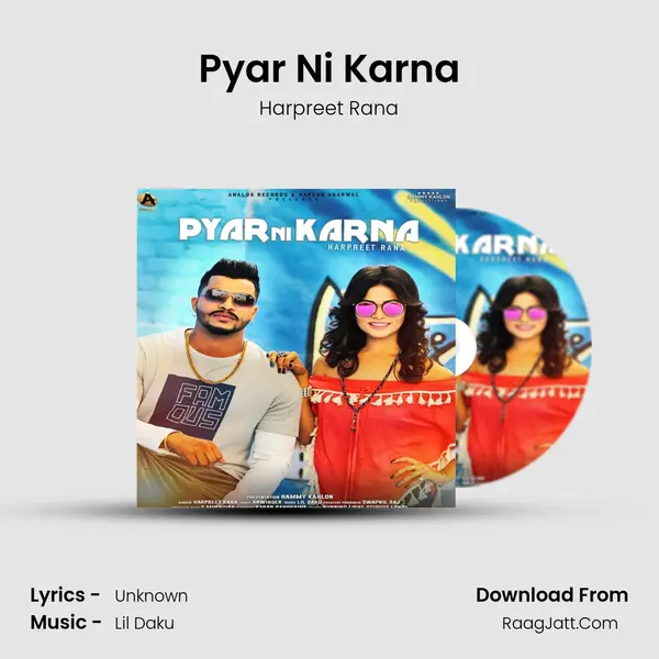 Pyar Ni Karna MP3 Song by Harpreet Rana Cover