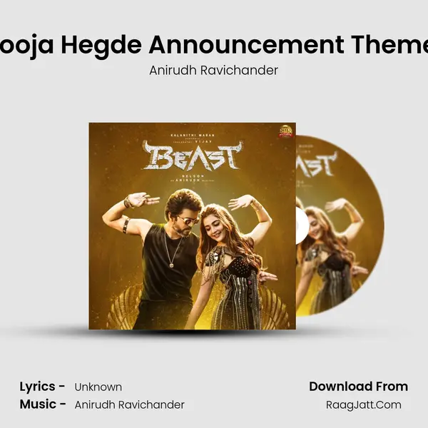 Pooja Hegde Announcement Theme (Tamil) MP3 Song by Anirudh Ravichander Cover