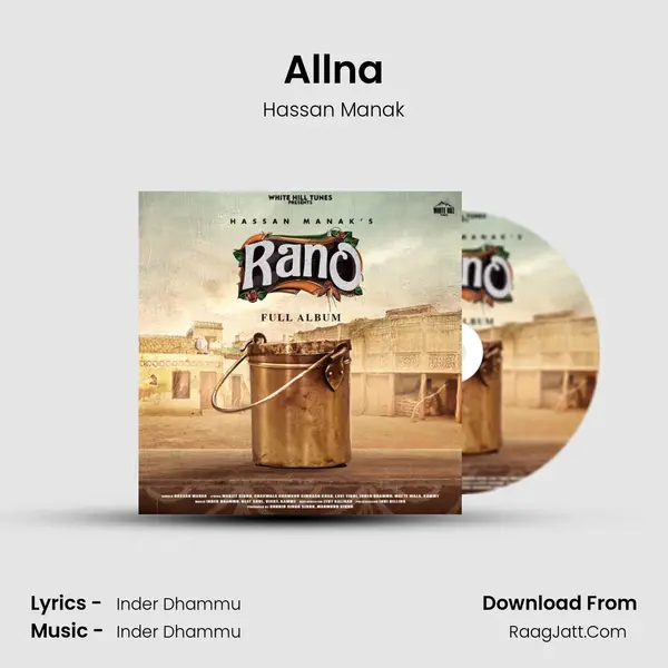 Allna MP3 Song by Hassan Manak Cover