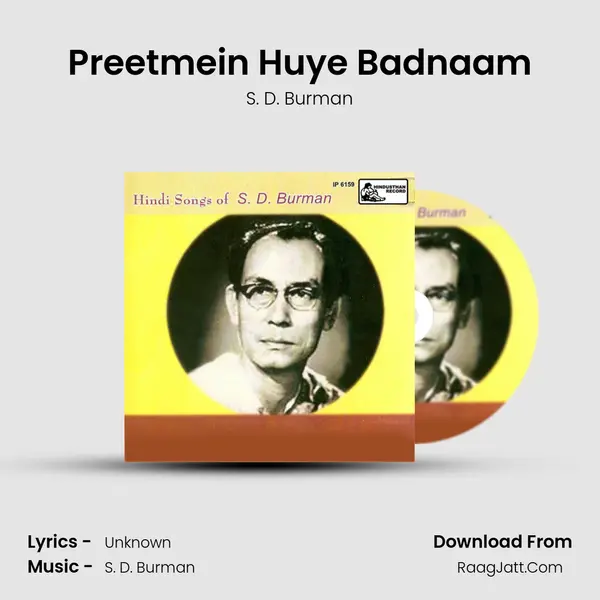 Preetmein Huye Badnaam MP3 Song by S. D. Burman Cover
