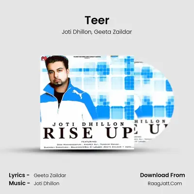 Teer MP3 Song by Joti Dhillon Cover