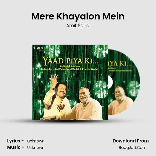 Mere Khayalon Mein MP3 Song by Amit Sana Cover
