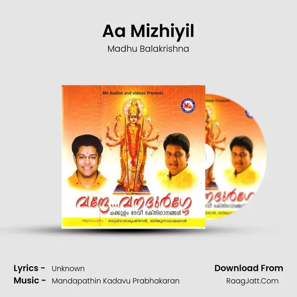 Aa Mizhiyil MP3 Song by Madhu Balakrishna Cover