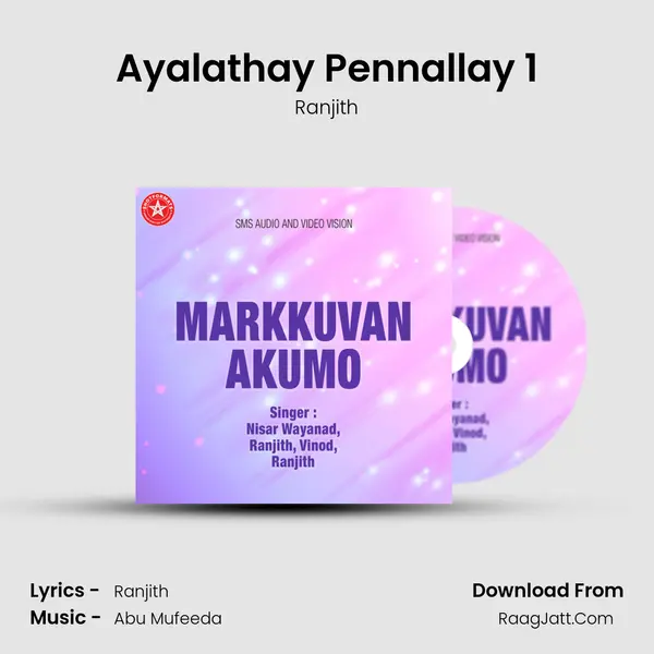 Ayalathay Pennallay 1 MP3 Song by Ranjith Cover