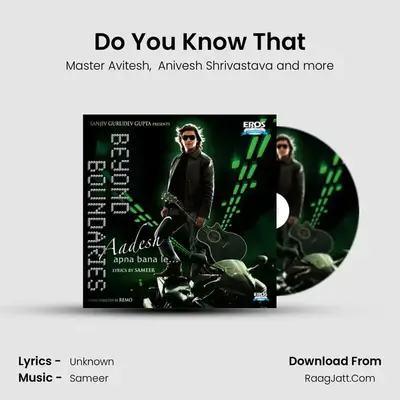 Do You Know That MP3 Song by Master Avitesh Cover