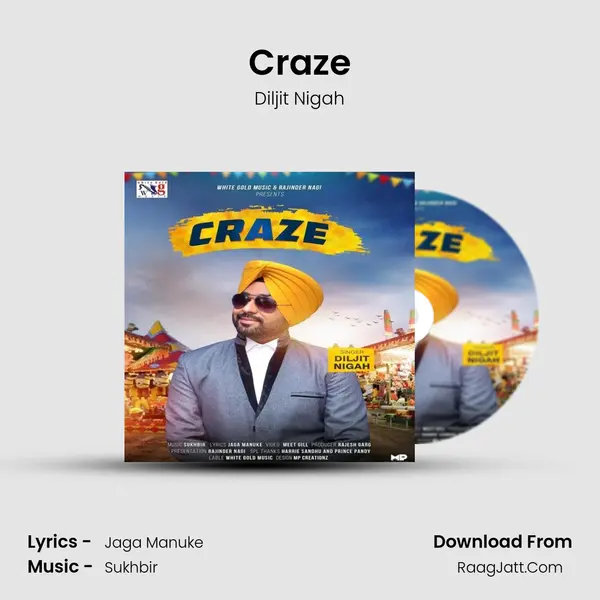 Craze MP3 Song by Diljit Nigah Cover