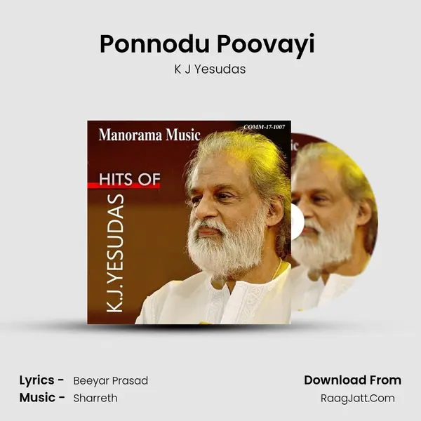 Ponnodu Poovayi (K.J.Yesudas) MP3 Song by K J Yesudas Cover
